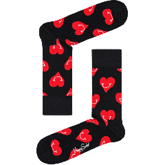 Smiling Heart Sock