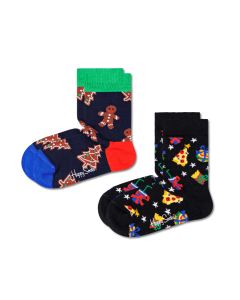 Happy socks  2-pack gingerbread & gifts socks